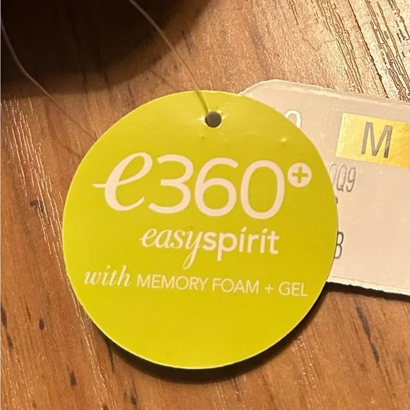 Easy Spirit Women's Navy and Teal e 360 Slide Sandals - Picture 3 of 5